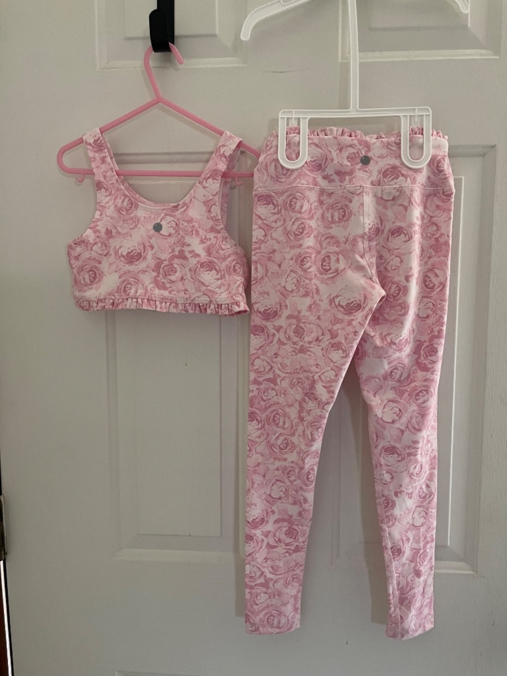 Yogalicious Pink Activewear Set Lux Laney & Ansley Girls - Picture 2 of 15